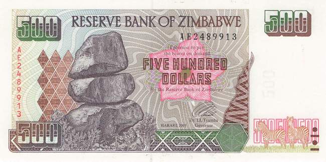 500 Dollar 2001